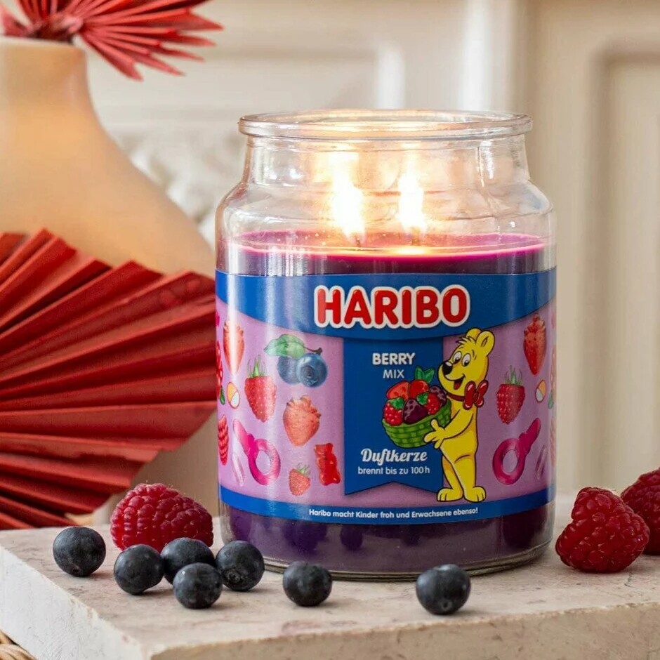 Haribo Geurkaars Berry Mix 510gram