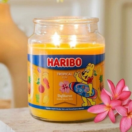 Haribo Geurkaars Tropical Fun 510gram