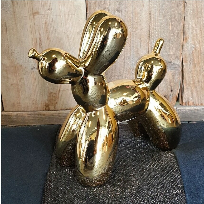 Ballonhondje goud