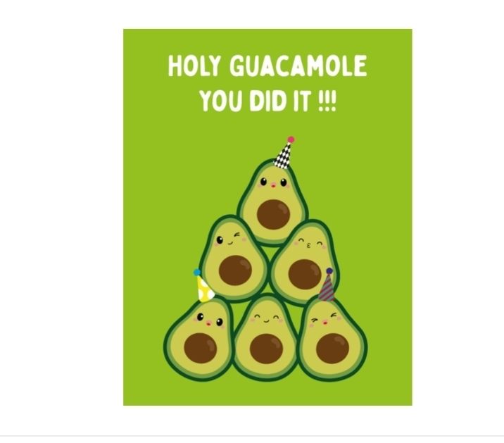 Holy guacamole you did it