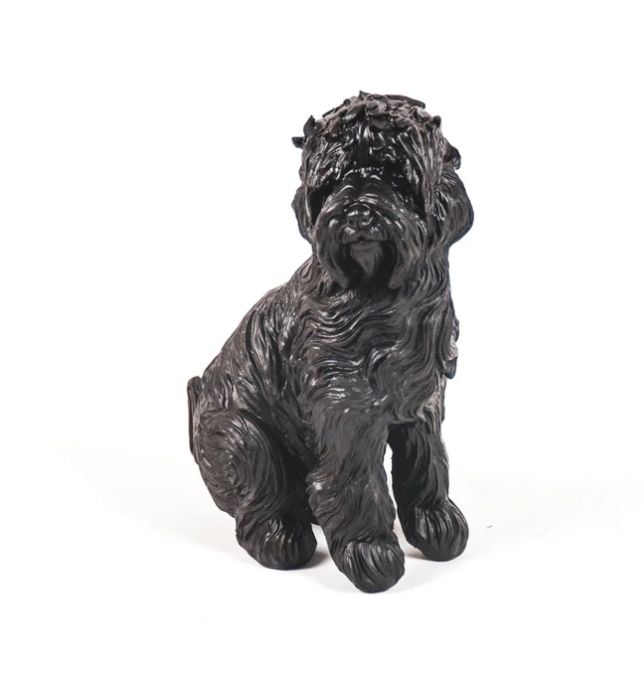 Labradoodle zwart 23cm