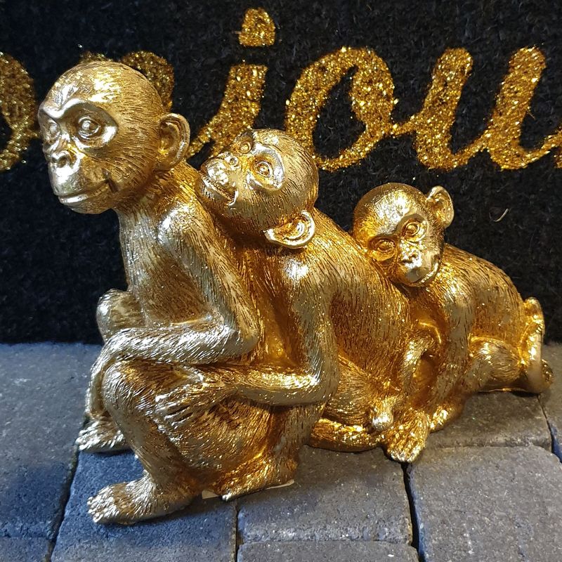 3 Apen goud
