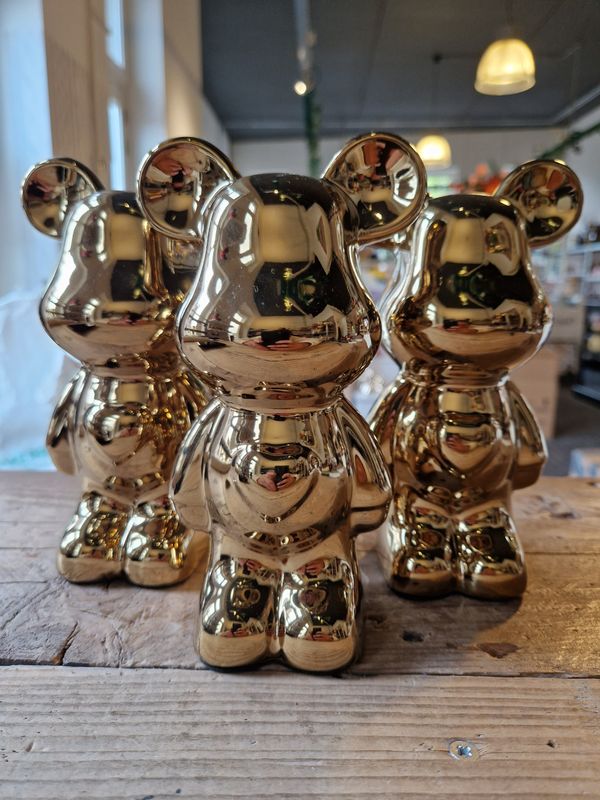 Beertje goud 18cm