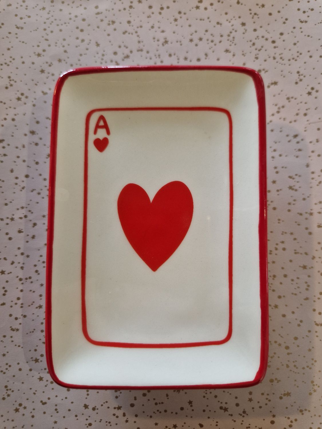 Schaaltje hartenaas 11x7,5cm