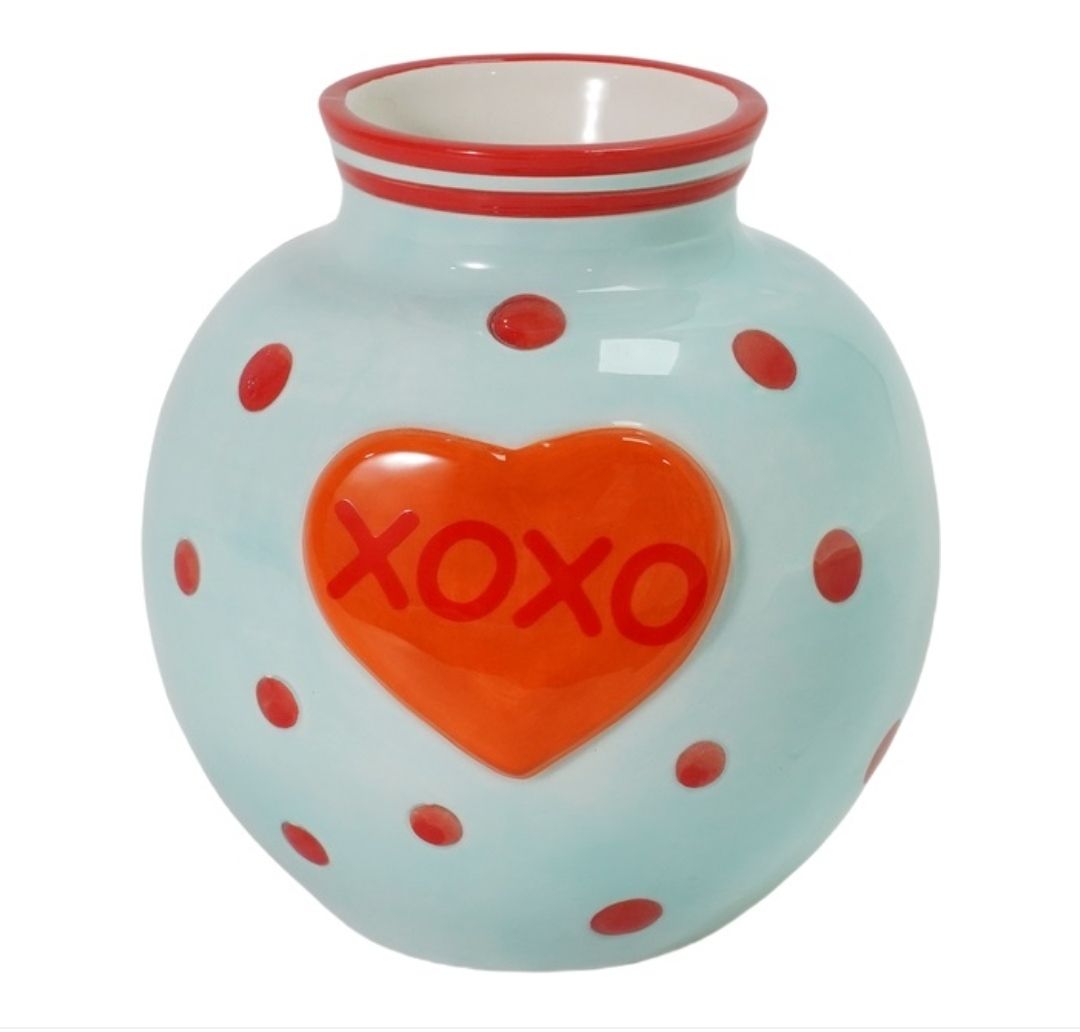 Bol vaasje XOXO 14CM