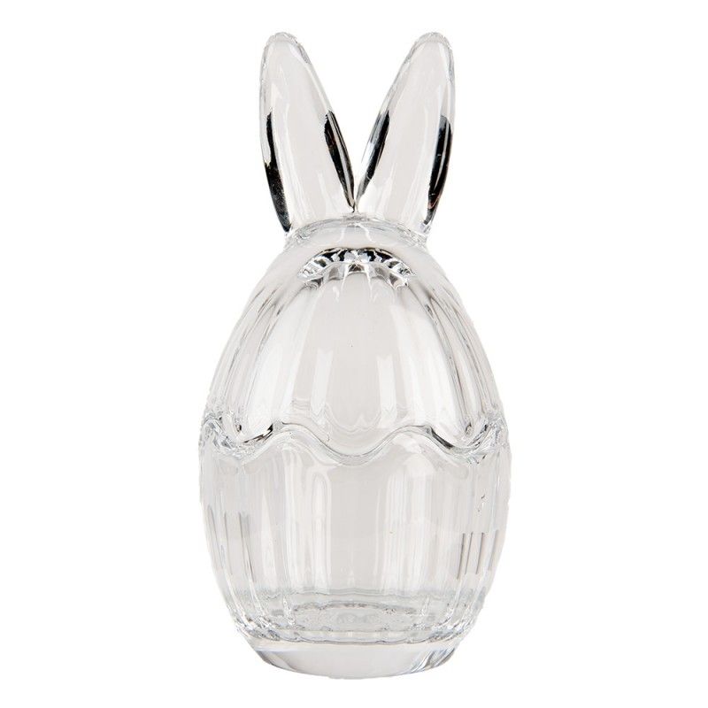 Mini potje konijn glas 11cm