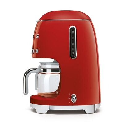 SMEG filterkoffiezetapparaat rood
