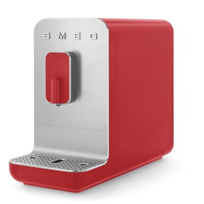 SMEG Bean to Cup automatische koffiemachine rood  LAATSTE STUK