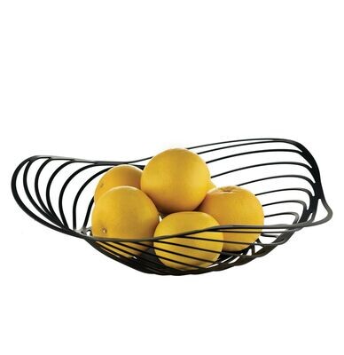 ALESSI 'trinity' fruitschaal zwart