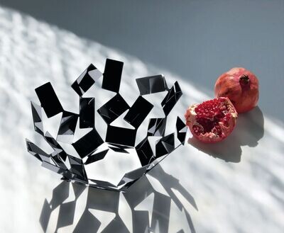 ALESSI 'la stanza dello scirocco' schaal 27,3cm RVS