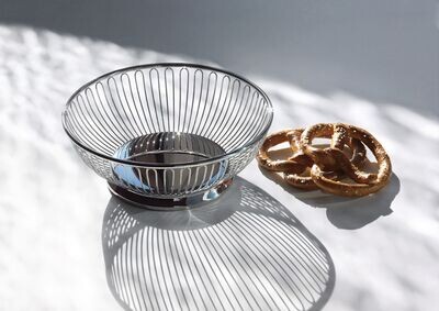 ALESSI broodmandje rond 24cm RVS