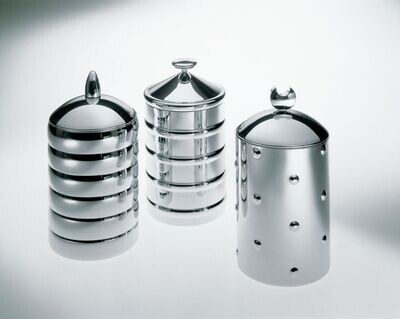 ALESSI 'kalisto 2' voorraaddoos 100cl RVS