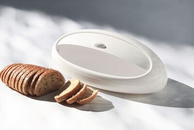 ALESSI 'gnam' broodbewaardoos wit