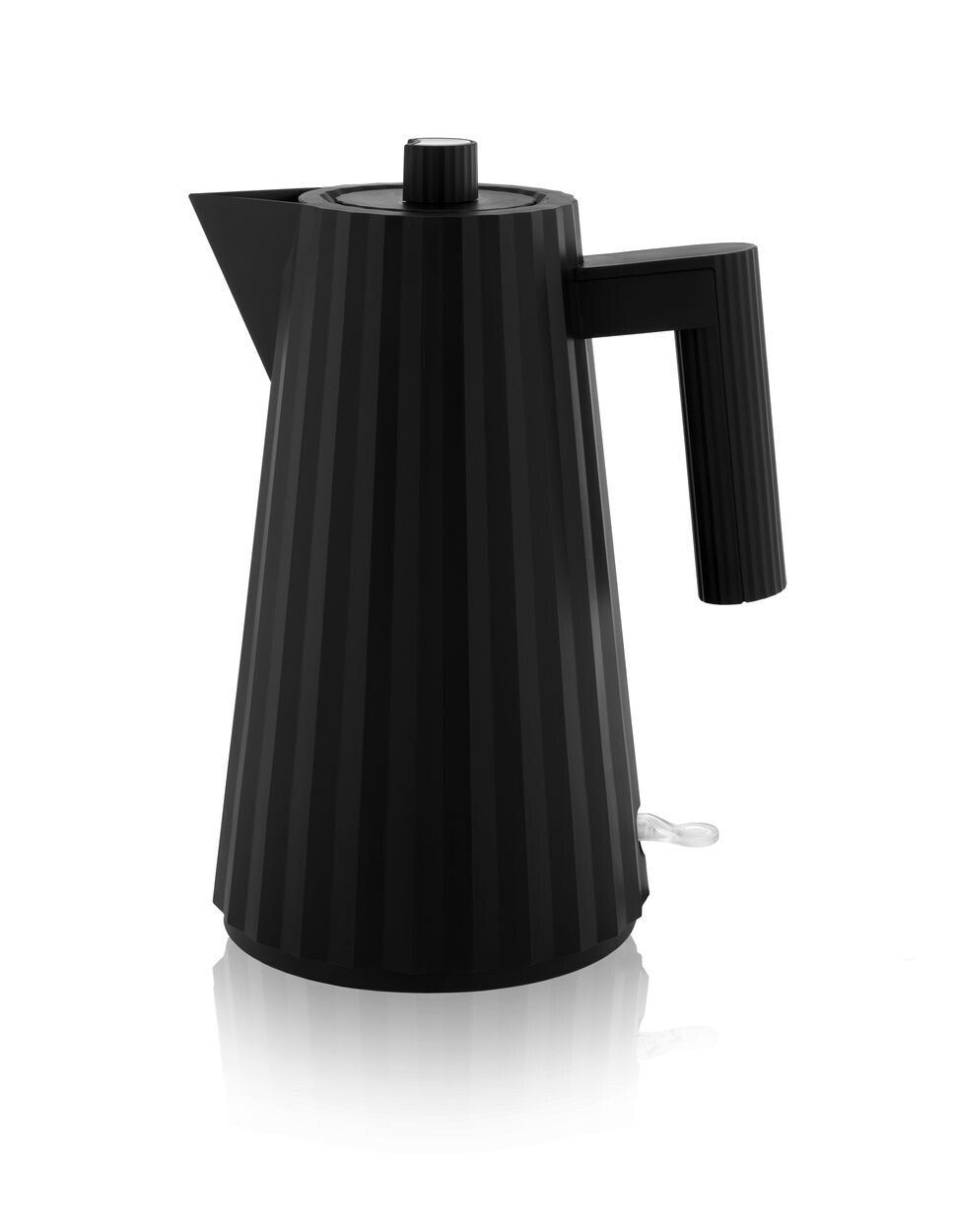 ALESSI 'plissé' elektrische waterkoker 1,7L zwart
