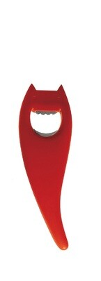 ALESSI &#39;diabolix&#39; kroonkurkwipper rood