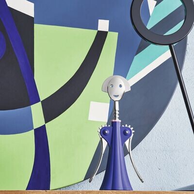 ALESSI 'anna g.' kurkentrekker donkerblauw