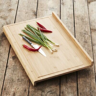 POINT-VIRGULE bamboe aanrechtplank met sapgeul 60x40cm