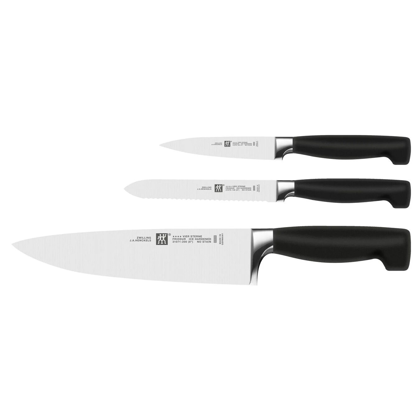 ZWILLING 'four star' 3-delige messenset PROMO 189 -25%