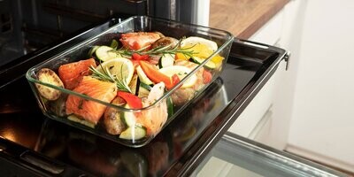 ZWILLING 'fresh &amp; save' vacuüm glazen gratineerschaal-bewaardoos