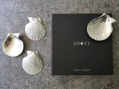 ANOVI set/4 amuse schelpen