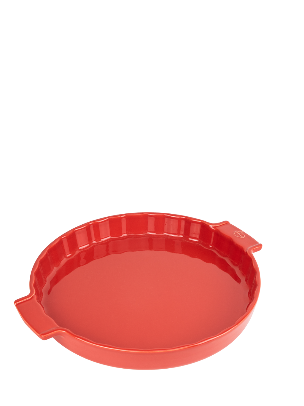 PEUGEOT &#39;appolia&#39; keramische taartbakvorm rond 30cm rood