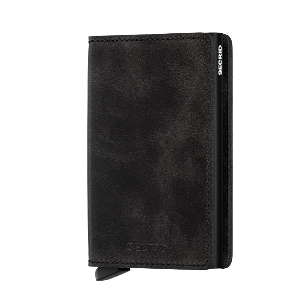 SECRID 'vintage' slim wallet black