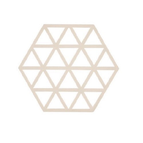 ZONE DENMARK 'triangles' silicone potonderzetter birch
