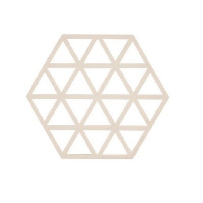 ZONE DENMARK 'triangles' silicone potonderzetter birch