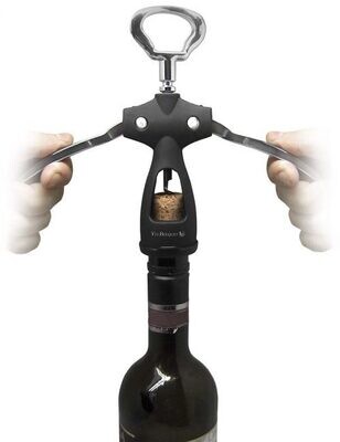 VIN BOUQUET kurkentrekker zwart