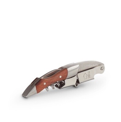 LE CREUSET WT-110 kelnersmes 2-traps met houten handvat