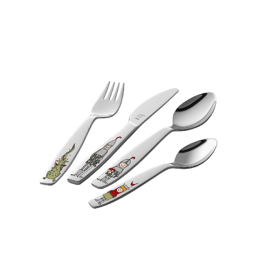 ZWILLING 'eckbert' 4-delig kinderbestek PROMO 29,95 -20%