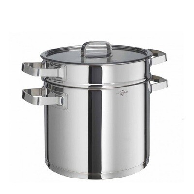 KÜCHENPROFI 'san remo' kookpot 7,0L met pasta-inzet