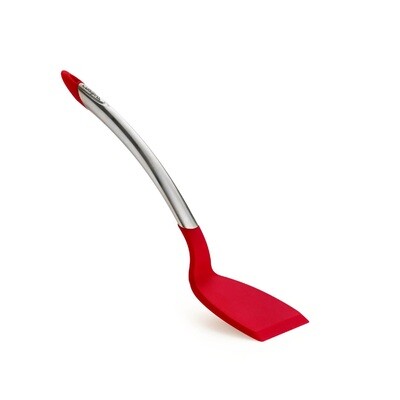 CUISIPRO 'silicone tools' spatel 32cm rvs/silicone rood  PROMO 19,50 -20%