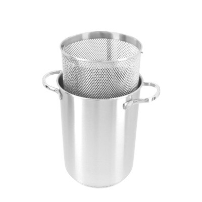 DEMEYERE 'resto 3' aspergekookpot 4,5L