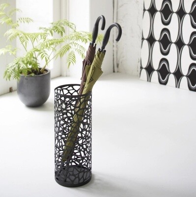 YAMAZAKI 'nest' parapluhouder rond zwart