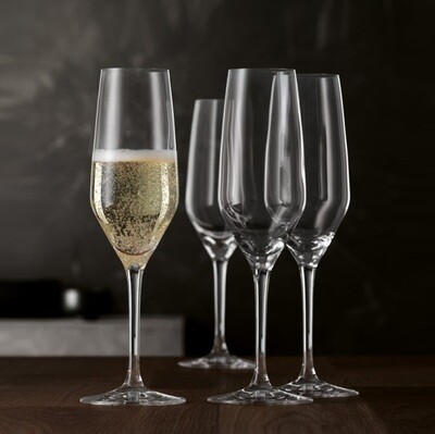 SPIEGELAU 'style' doos 4 champagneglazen 22,5cm