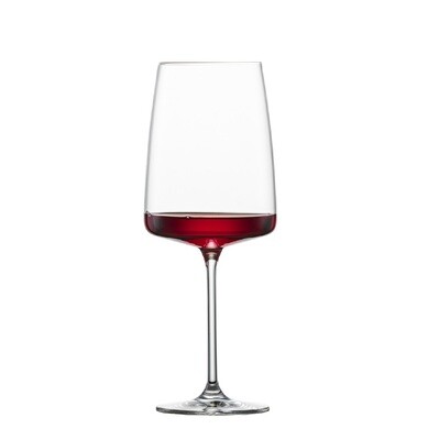 SCHOTT ZWIESEL 'sensa' doos 6 rode wijnglazen 23,7cm