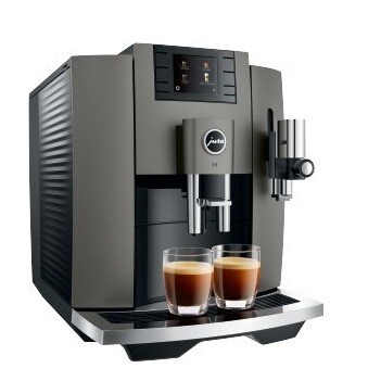 JURA E8 dark inox EC koffievolautomaat