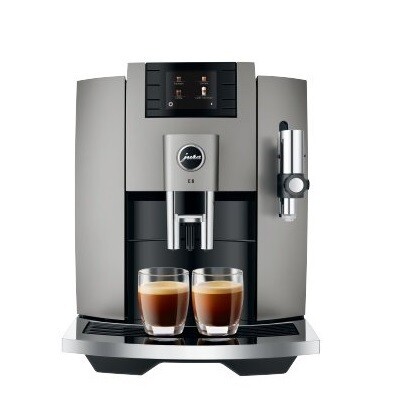 JURA E8 dark inox EC koffievolautomaat