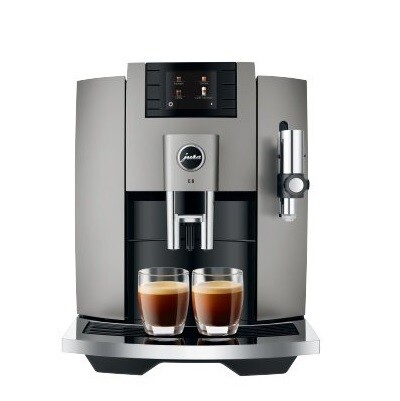 JURA E8 dark inox EB koffievolautomaat