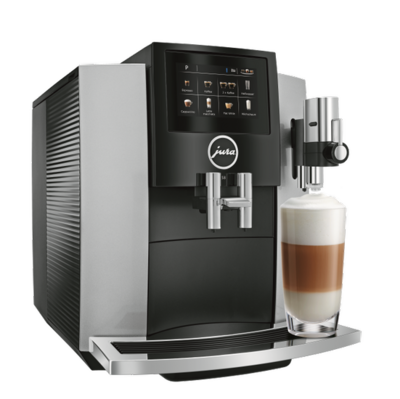JURA S8 moonlight silver EB koffievolautomaat