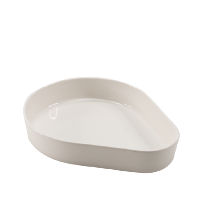 POINT-VIRGULE &#39;moments&#39; porseleinen diep bord 20x25x4,5cm
