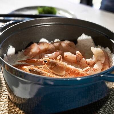 STAUB 'la cocotte' ronde stoofpot 28cm / 6,75L mat zwart