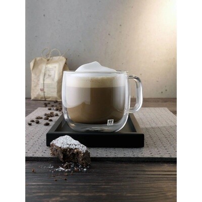 ZWILLING 'sorrento' set/2 dubbelwandige cappuccinoglazen 450ml