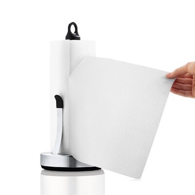 BLOMUS 'loop' keukenrolhouder RVS