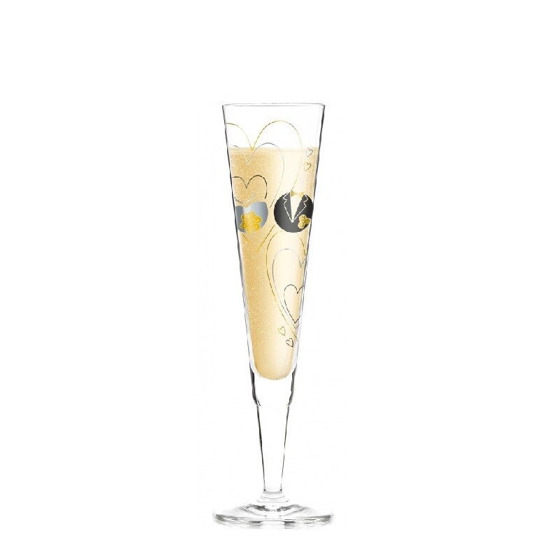 RITZENHOFF 'champus' champagneglas in geschenkdoos