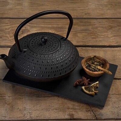 COSY &amp; TRENDY 'sendai' gietijzeren theepot 1,2L zwart