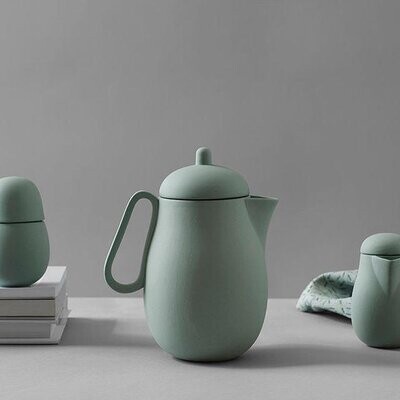 VIVA SCANDINAVIA 'nina' theepot muntgroen 1,0L