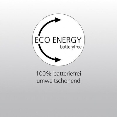ZASSENHAUS 'eco energy' zelfoplaadbare keukenweegschaal rood