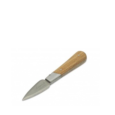 LAGUIOLE oestermes eik met houder/handbeschermer